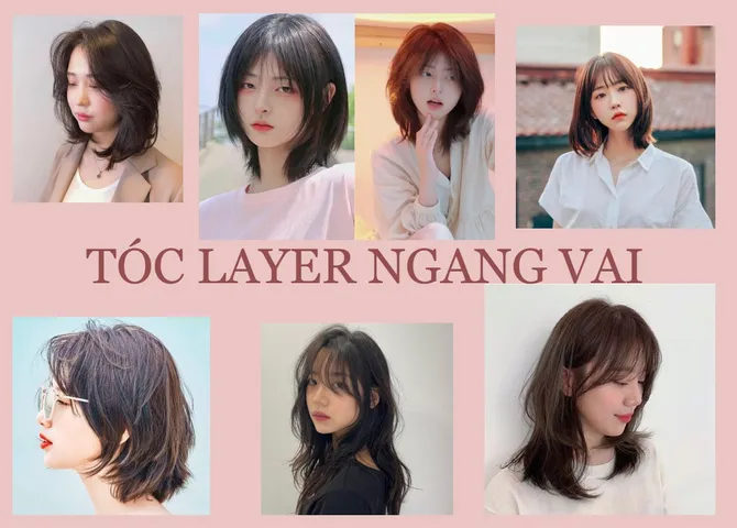 TOP 35 kiểu tóc layer ngang vai trẻ trung “hack” tuổi, hợp với mọi khuôn mặt