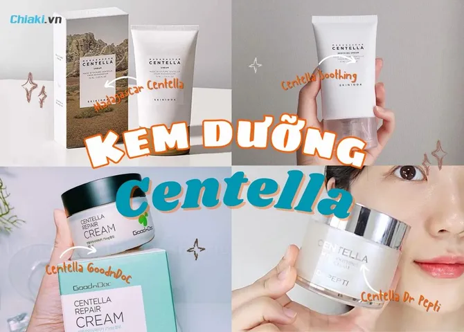 Top 7 Kem dưỡng Centella hiệu quả cho mùa thu đông 2026