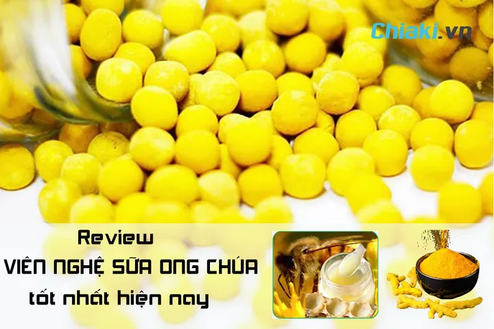 Review 2 viên nghệ sữa ong chúa được yêu thích hiện nay