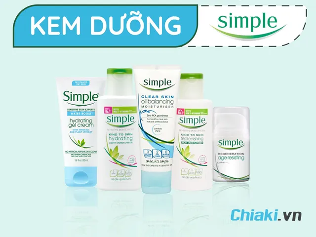 Top 13 kem dưỡng ẩm Simple tốt dành cho mọi loại da