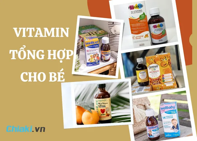 Top 9 Loại vitamin tổng hợp cho bé được tin dùng 2026