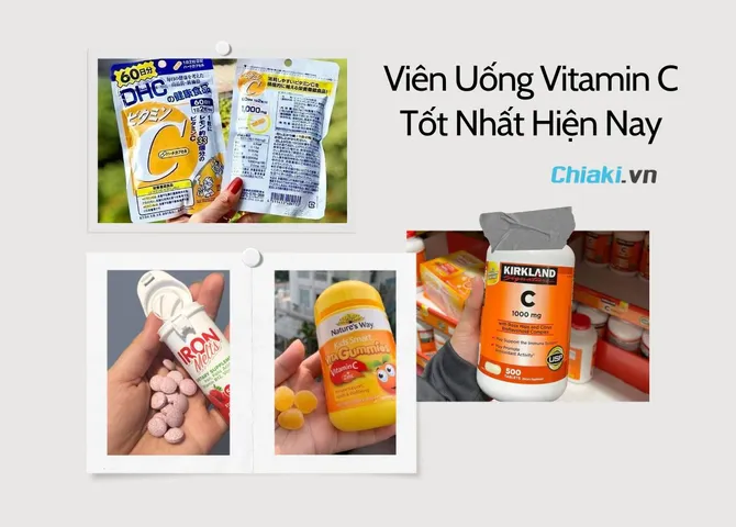 Top 10 viên uống Vitamin C tốt hiện nay [2026]