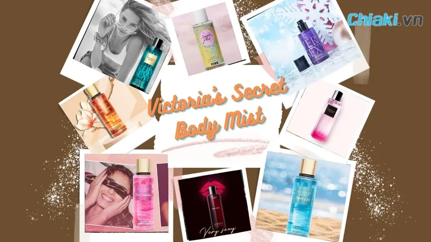 TOP 11 Victoria Secret Body Mist các mùi hương thơm lâu