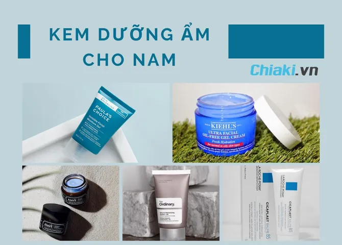 TOP 10 kem dưỡng ẩm cho nam giới tốt cho hiệu quả đáng kinh ngạc