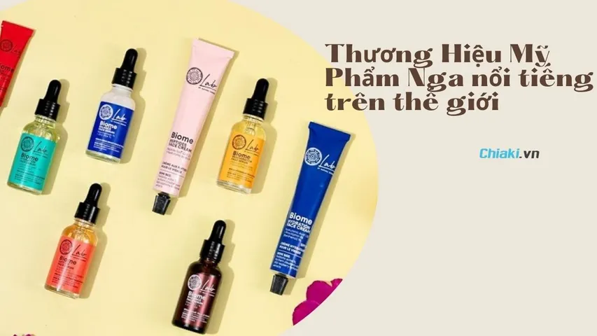TOP 15 thương hiệu mỹ phẩm Nga nổi tiếng trên thế giới 