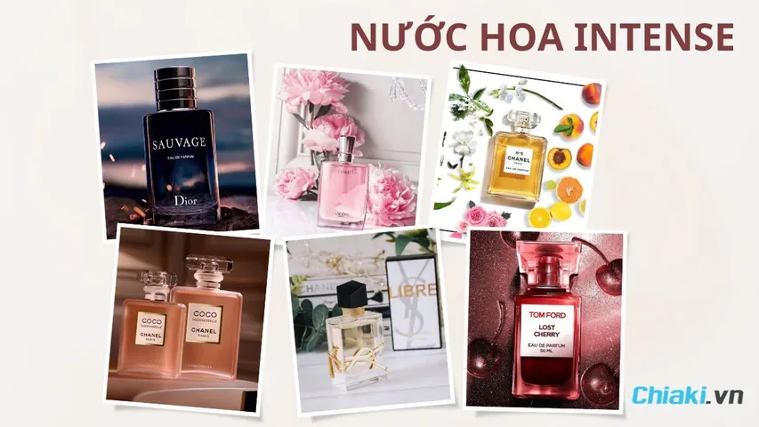 Nước hoa Intense là gì? TOP 15 chai nước hoa Intense có mùi hương thơm lâu