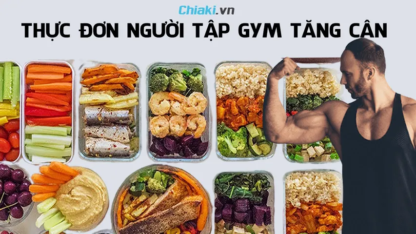 Thực đơn cho người tập gym tăng cân, tăng cơ ít tốn kém