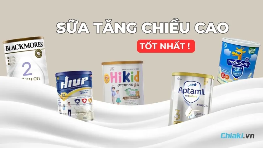 Top 10 Sữa tăng chiều cao tốt cho trẻ nên uống trước 18 tuổi