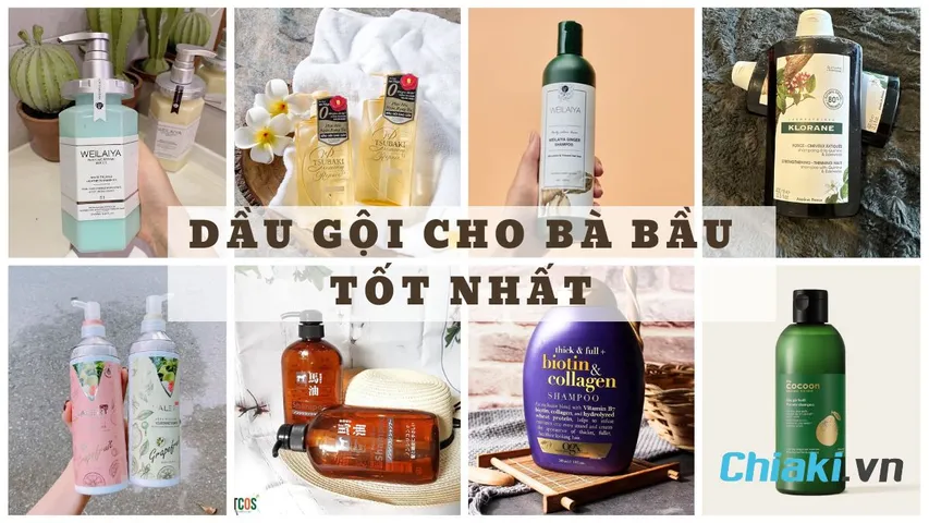 TOP 13 dầu gội cho bà bầu tốt được nhiều chuyên gia khuyên dùng