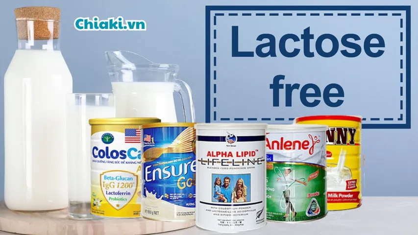 Top 9 loại sữa không có Lactose cho người lớn, bụng yếu tốt hiện nay