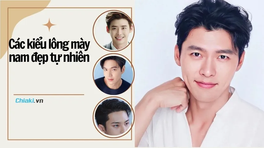 13 kiểu lông mày nam đẹp tự nhiên thu hút tài lộc và phú quý