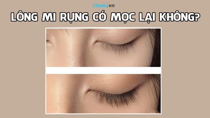 Lông mi rụng có mọc lại không? Nguyên nhân và cách khắc phục hiệu quả