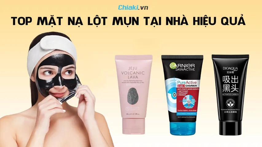 Review top 10 mặt nạ lột mụn tại nhà hiệu quả hiện nay