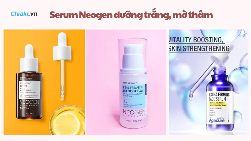 Top 6 serum Neogen dưỡng trắng, mờ thâm hiệu quả cho từng loại da