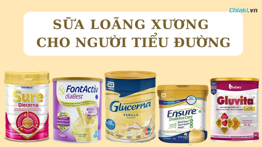 Top 10 Sữa loãng xương chất lượng nên dùng cho người tiểu đường