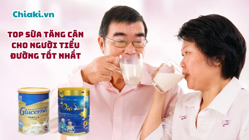 Top 9 sữa tăng cân cho người tiểu đường tốt 
