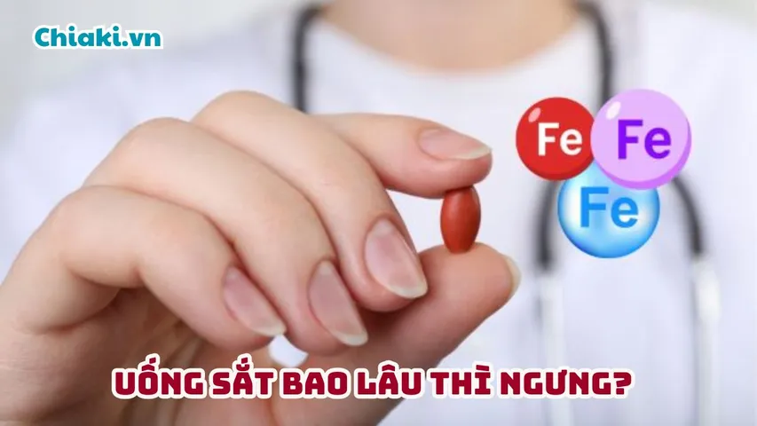 Uống sắt bao lâu thì ngưng? Cách uống hiệu quả cho mọi lứa tuổi