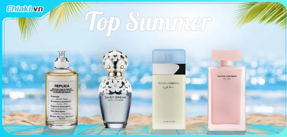 Top 10 Nước hoa mùa hè cho nữ thơm mát, lưu hương lâu [Cập nhật 2026]