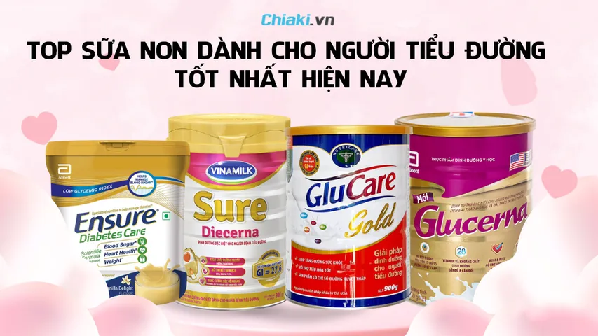 Review top 6 sữa non cho người tiểu đường tốt hiện nay