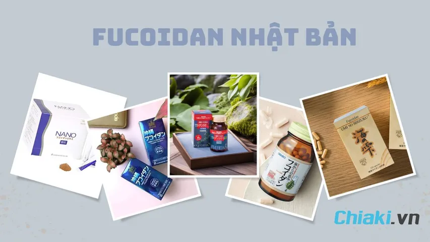 TOP 5 Fucoidan Nhật Bản chất lượng tốt được khuyên dùng hiện nay