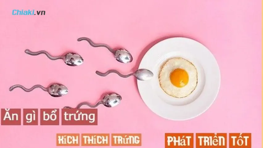 Ăn gì bổ trứng, kích thích trứng phát triển tốt?