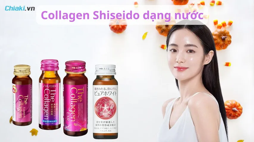 Top 7 Collagen Shiseido Dạng Nước được chị em ưa chuộng