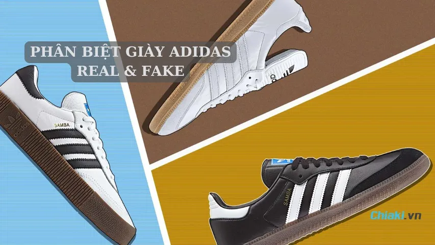 12 cách nhận biết giày Adidas chính hãng và Fake chuẩn xác