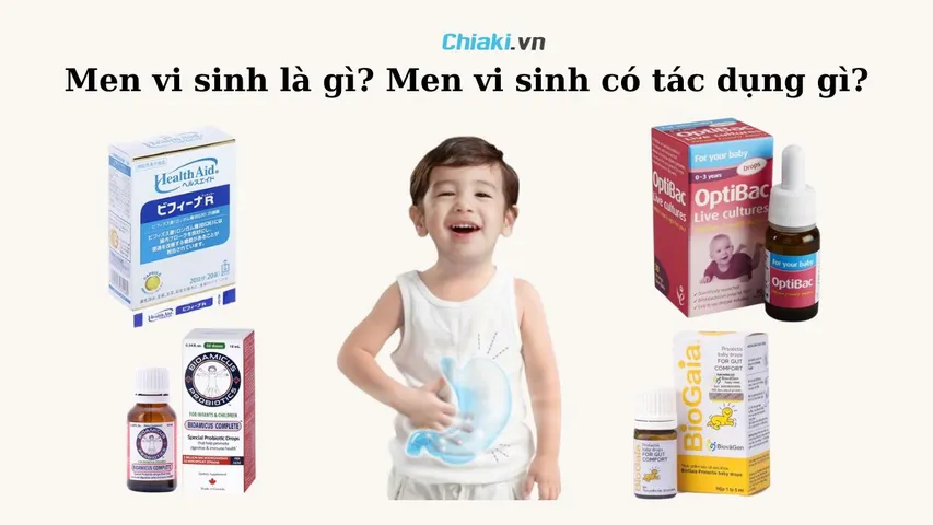 Men vi sinh là gì? Men vi sinh có tác dụng gì? Cách sử dụng probiotics an toàn