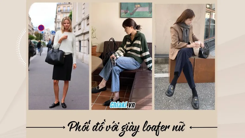 Giày Loafer là gì? Cách phối đồ với giày Loafer nữ sành điệu, thời thượng