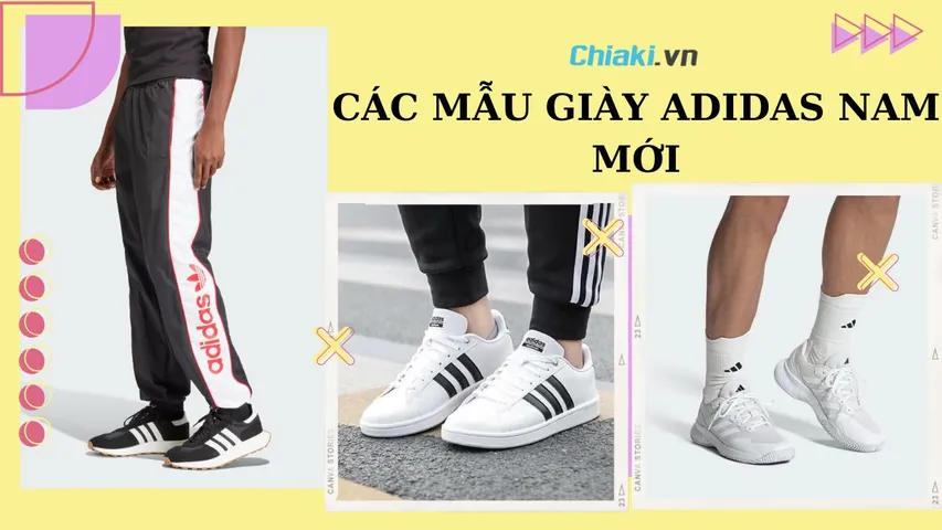 Top 10 các mẫu giày Adidas nam mới được săn đón nhiều hiện nay