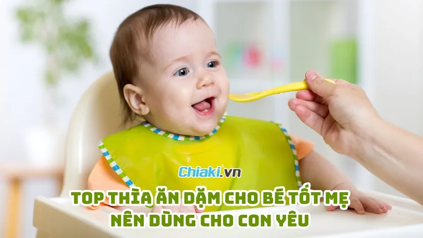 Top 10+ thìa ăn dặm cho bé tốt mẹ nên dùng cho con yêu