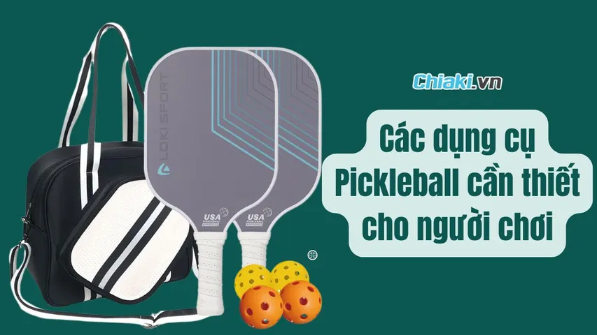 Tổng hợp các dụng cụ tập Pickleball cần thiết cho người chơi