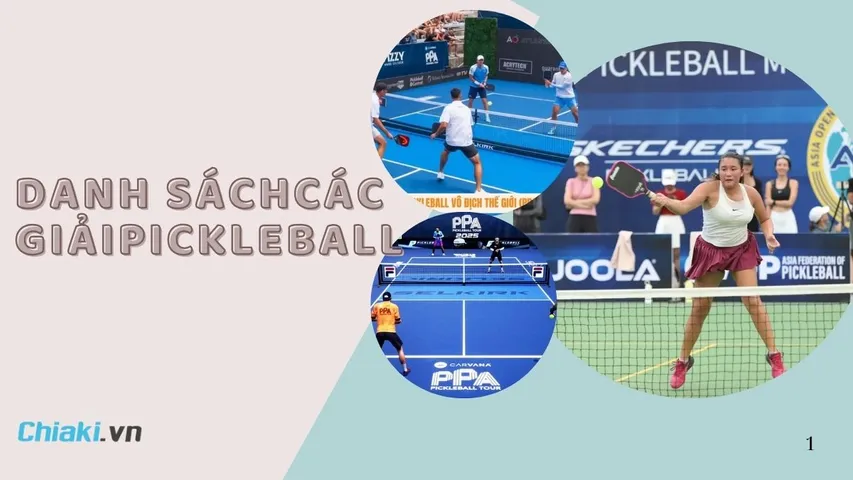 Tổng hợp danh sách các giải Pickleball Quốc Tế lớn trên thế giới 