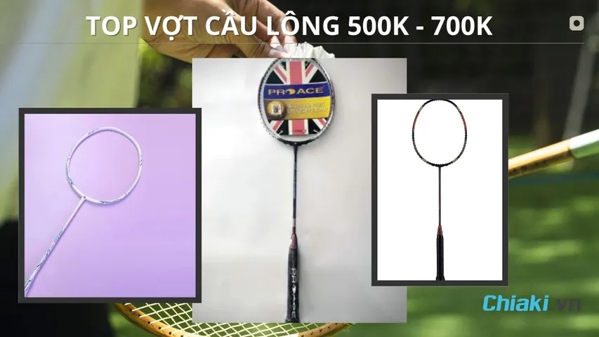 Top 10 vợt cầu lông 500k - 700k giá rẻ đáng mua hiện nay
