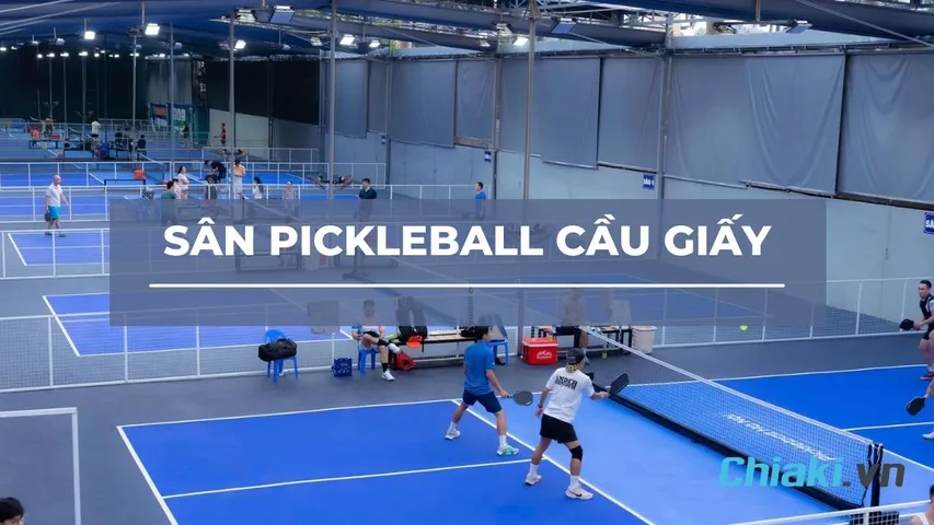 TOP 5 sân Pickleball Cầu Giấy chất lượng đáng trải nghiệm hiện nay