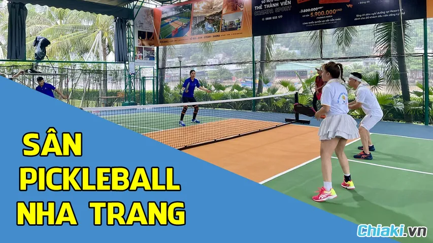 Top 6 sân pickleball Nha Trang uy tín, giá rẻ hiện nay