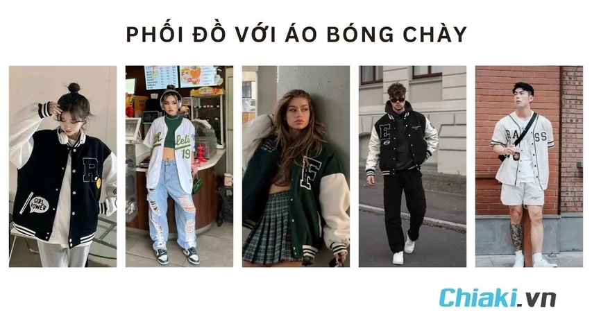 16 cách phối đồ với áo bóng chày cực chất cho cả nam và nữ
