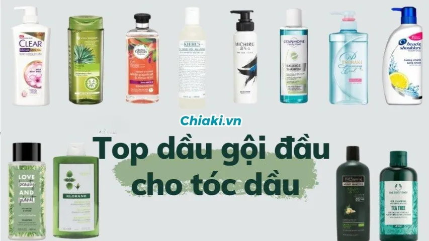 Top 10 dầu gội cho tóc dầu và mỏng chất lượng tốt nên dùng 2026