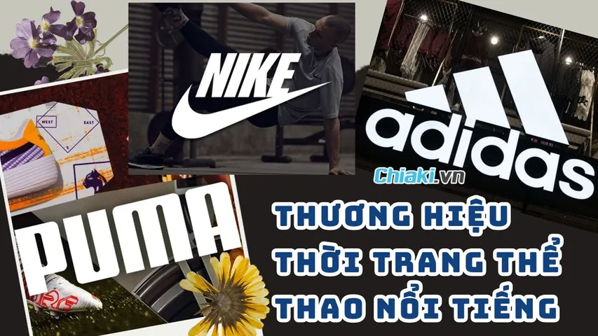 Top 10 thương hiệu thời trang thể thao nổi tiếng dẫn đầu xu hướng năm 2026
