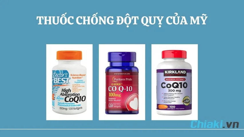 TOP 10 thuốc chống đột quỵ của Mỹ tốt được tin dùng 2026