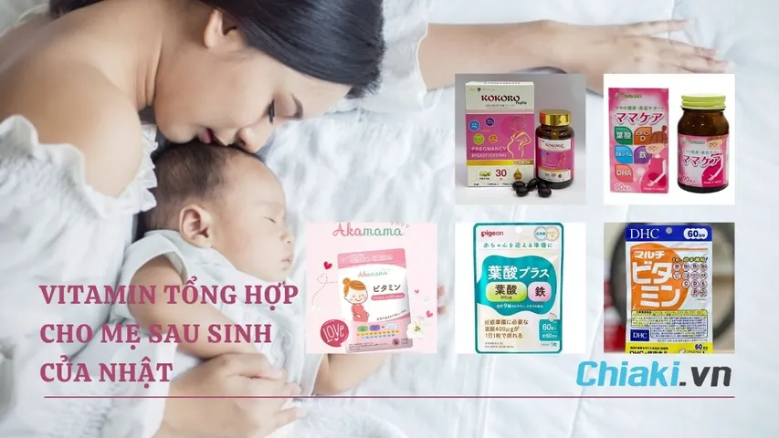 TOP 5 vitamin tổng hợp cho mẹ sau sinh của Nhật tốt 2026