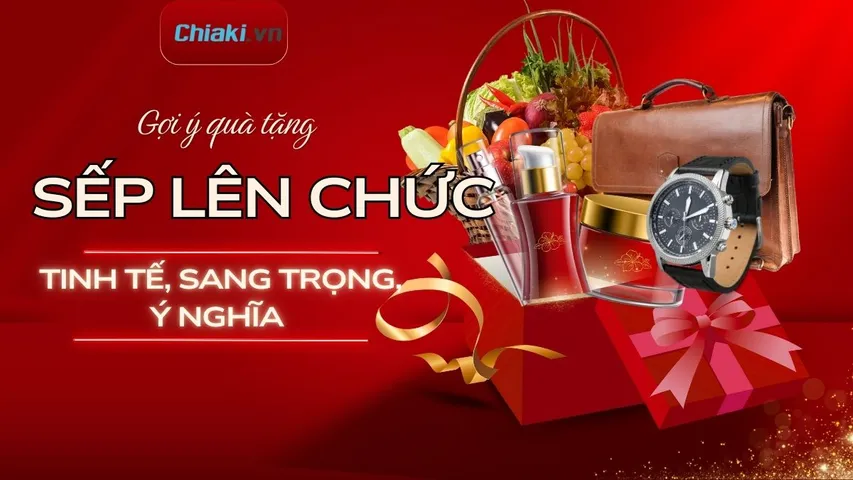 20+ Món quà tặng sếp lên chức tinh tế, thể hiện sự đẳng cấp