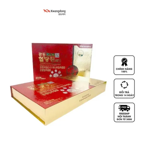 Viên uống hỗ trợ đường huyết Kwangdong A Blood Sugar Gold - Tăng cường sức khỏe, ổn định đường huyết, phòng ngừa biến chứng tiểu đường