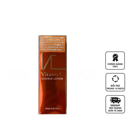 Nước Hoa Hồng Vitamin C Bishou Akari Vitano C Essence Lotion 150ml - Dưỡng Ẩm, Sáng Da, Collagen Tự Nhiên, Phù Hợp Mọi Loại Da