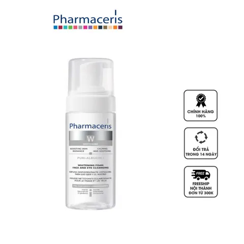 Sữa Rửa Mặt Làm Sáng Da Pharmaceris Puri-Albuchi I - Chiết Xuất Tự Nhiên, Sạch Bụi Bẩn, Dưỡng Ẩm, Phù Hợp Mọi Loại Da 150ml