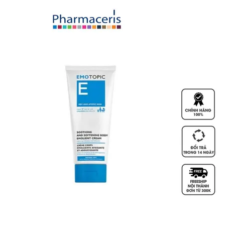 Kem Dưỡng Giảm Kích Ứng Da Body Pharmaceris Emotopic 200ml - Cấp Ẩm, Làm Dịu Da, Ngăn Mẩn Đỏ, Thích Hợp Da Nhạy Cảm