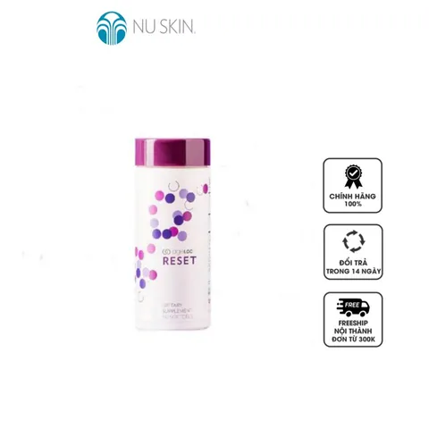 Viên ageLOC Reset Nuskin - Hỗ trợ chống oxy hóa và bảo vệ sức khỏe, làm đẹp da từ thiên nhiên, lọ 60 viên