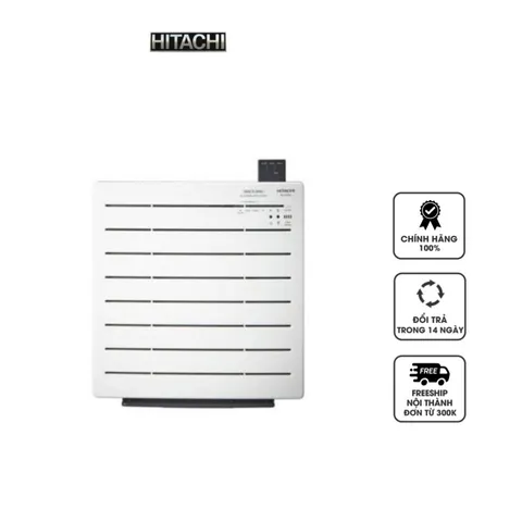 Máy Lọc Không Khí Hitachi EP-PZ30J - HEPA Tiện Dụng Hẹn Giờ Tắt, Diện Tích 22-25m2, Khử Mùi Hiệu Quả 99.97%