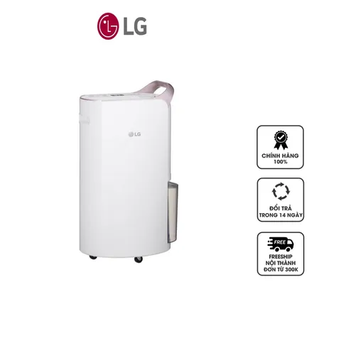 Máy Hút Ẩm LG MD19GQGE0 19L Dual Inverter - Thiết Kế Sang Trọng Cho Không Gian 40m2, Tiết Kiệm Điện, Hoạt Động 295W