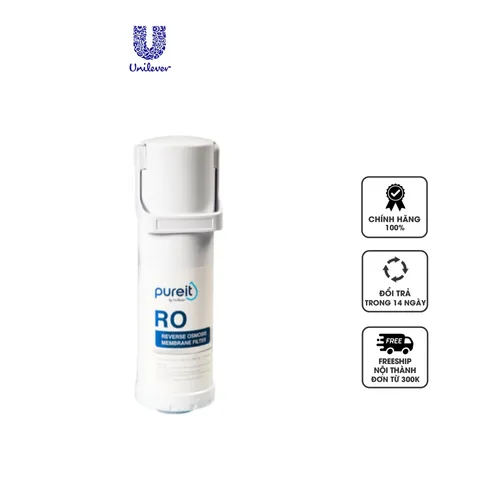 Lõi lọc RO Pureit Delica UR5840 cho máy lọc âm tủ bếp - Loại bỏ 99% mối nguy hại trong nước, công suất 18.000L, thiết kế nhỏ gọn